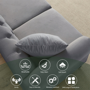 Роскошный <span class=keywords><strong>3</strong></span>-местный бархатный диван в стиле Честерфилд - Product Image 6
