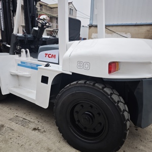 Chariot élévateur diesel TCM 8T 3M haute performance, très demandé, pour les industries de la construction et du commerce de détail, fabriqué au Japon - Product Image 5
