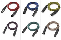 Câble XLR tressé en nylon de haute qualité ODM 1m/3m/5m/10m, 3 broches mâle-femelle, avec blindage, pour éclairage de scène et microphone, réduction du bruit