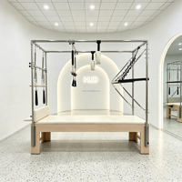Machine de Pilates Cadillac en érable de qualité commerciale avec ressorts et barre trapèze, équipement de studio, prix de gros