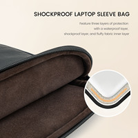 2025 LOVEVOOK PU cuir pochette pour ordinateur portable sac ordinateur de jeu pour MacBook Pro 13 en pour femmes hommes collège voyage d'affaires sac à main