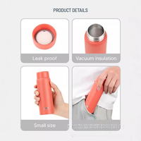 Mini gourde de poche mignonne et portable pour l'extérieur, au design attrayant