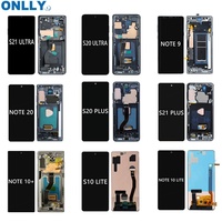Pantalla de Repuesto para Samsung Galaxy Note 20 5G, Super Original AMOLED Táctil LCD con Marco, 1 Año de Garantía - Teléfono Móvil