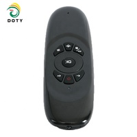 Télécommande universelle RF 2,4 G DOTY C120 pour Android Box, clavier Air Mouse avec indicateur LED, en plastique, pour Smart TV