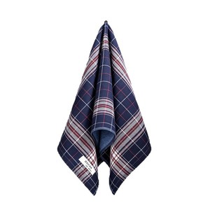 Jingjing Plaid Gauze Terry Towel 35x74cm Pure Cotton Absorbent Household Face Towel - Product Image 3