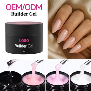 OEM Factory 50g Hard Gel Builder <b>Nail</b> <b>Extension</b> Gel Non-Toxic Professional UV Gel <b>Nail</b> Construction Gel Polish for Salon - Product Image 1