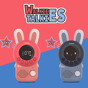 Jinying Hot Sale 3KM Cartoon Rabbit <b>Walkie</b> <b>Talkies</b> Mini Interphone High-Definition Call Toy for Kids Outdoor Camping Play Gift - Product Image 3