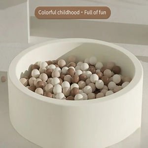 บ่อบอลเด็กเล่นในร่ม/กลางแจ้ง สำหรับเด็กเล็ก บ่อบอลโฟมนุ่มทรงกลม สำหรับเด็กชายและเด็กหญิง - Product Image 2