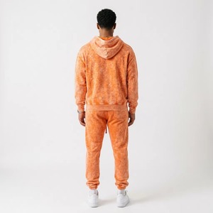 Ensemble jogging et sweat à capuche épais pour homme, 100 % coton mélangé, survêtement décontracté streetwear - Product Image 2