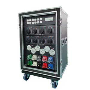 3 Phase Power Distro Box Stage Lighting Socapex Power Distribution Box Outdoor Electric Equipment