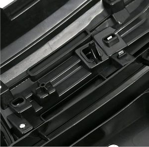 Rejilla Superior Delantera, Compatible con Honda <span class=keywords><strong>HRV</strong></span> 2016-2018, Completamente Negra y Cromada - Product Image 5