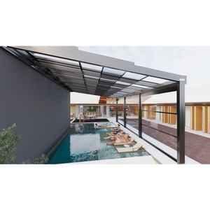 <span class=keywords><strong>Abri</strong></span> de maison mobile en <span class=keywords><strong>verre</strong></span> en aluminium moderne de couverture de véranda de <span class=keywords><strong>piscine</strong></span> rétractable personnalisée de fabricant de Chine - Product Image 5