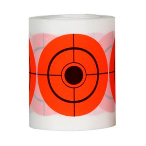 <b>Orange</b> Bullseye Target <b>Paper</b> Stickers 3 Inch For Shooting Practice Targets And Accessories - Product Image 5