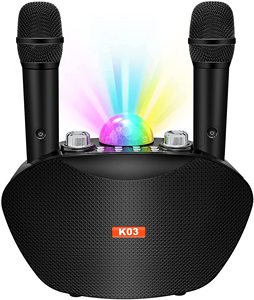 Micrófono inalámbrico 4 en 1 <span class=keywords><strong>con</strong></span> luces LED <span class=keywords><strong>PARA</strong></span> Karaoke, micrófono portátil <span class=keywords><strong>para</strong></span> niños, regalos, juguetes <span class=keywords><strong>para</strong></span> niños y <span class=keywords><strong>niñas</strong></span> - Product Image 1