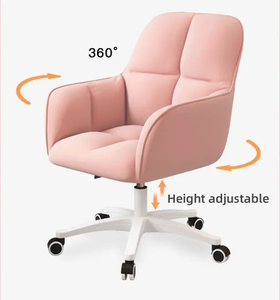 <span class=keywords><strong>Chaise</strong></span> de courtoisie moderne dossier rembourré maquillage <span class=keywords><strong>chaise</strong></span> pivotante réglable <span class=keywords><strong>velours</strong></span> maison <span class=keywords><strong>bureau</strong></span> étude <span class=keywords><strong>chaise</strong></span> d'ordinateur pour chambre - Product Image 2