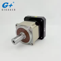 G + GPB142 Gearbox planet Helical torsi tinggi peredam kecepatan ukuran besar untuk motor Servo/Stepper