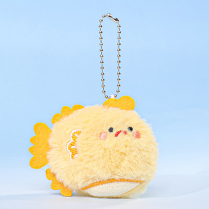 CHENXI 6 styles de porte-clés personnalisés en peluche d'animaux marins, pendentifs de sac à dos Kawaii en forme de poulpe - Product Image 2