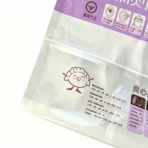 Bolsas Expandibles con Refuerzo para Alimentos Congelados, Resistentes a Bajas Temperaturas, Anti-Rotura, con Ventana Transparente, Bolsas Planas Compuestas para Dumplings - Product Image 4