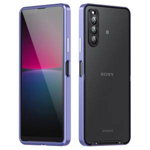 Coque de téléphone noire en alliage d'aluminium Cache-objectif détachable 2 en 1 TPU Couverture arrière de téléphone portable pour <span class=keywords><strong>Sony</strong></span> <span class=keywords><strong>Xperia</strong></span> <span class=keywords><strong>10</strong></span> <span class=keywords><strong>IV</strong></span> <span class=keywords><strong>5G</strong></span> - Product Image 3