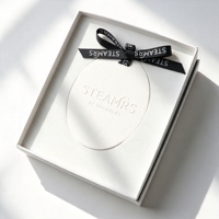 Diffuseur d'huiles essentielles en céramique suspendu FinRu, parfum pour voiture, désodorisant d'air, parfum d'intérieur, vente en gros personnalisée