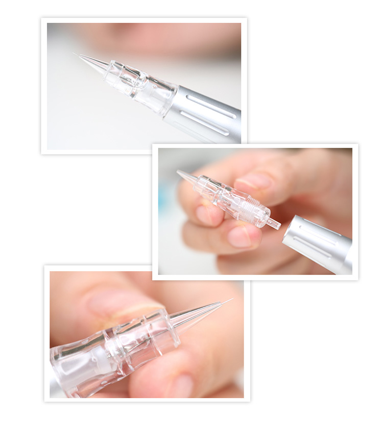 FAMISOO L3 Permanent Makeup Cartridge Needle with Membrane Backflow Prevent for Pmu Machine use
