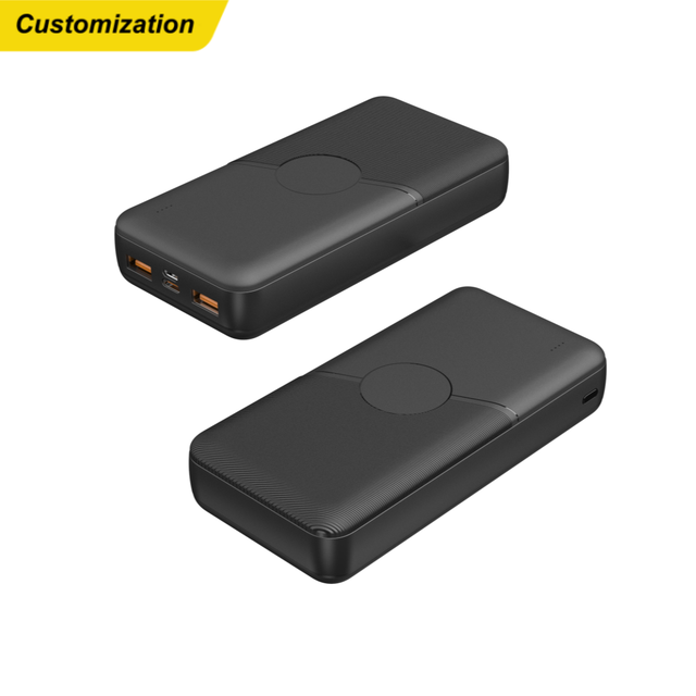 2026 Quality ABS+PC 10000-30000mAh 22.5W Power Bank PD+QC 3.0 Fast Charging 3 Output for Smartphone Accept Custom Logo Packaging