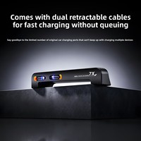 Station d'accueil pour désodorisant de voiture pour Zeekr 7X, adaptateur allume-cigare, charge rapide QC3.0, charge filaire