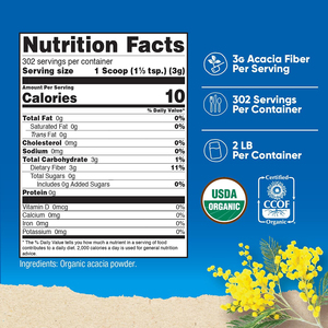 Poudre de fibres de qualité supérieure, marque privée, favorise la digestion normale et la santé, boisson en poudre pour une meilleure élimination. - Product Image 2