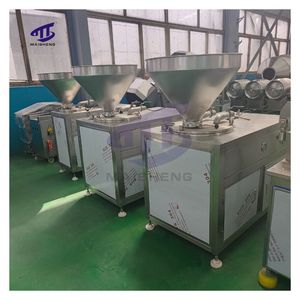 Línea de Procesamiento de Salchichas a Pequeña Escala, Conjunto Completo, Mezcladora Automática, Llenadora, Enlazadora, Embutidora, Producción de Salchichas, Frankfurters y Chorizos - Product Image 6