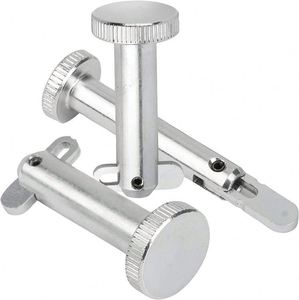Cierre de Seguridad Plegable de Acero Inoxidable Xavier, Sistema de Accionamiento Unidireccional, Acabado Plateado Pulido, Longitud Personalizada, Grosor de 6 mm - Product Image 1