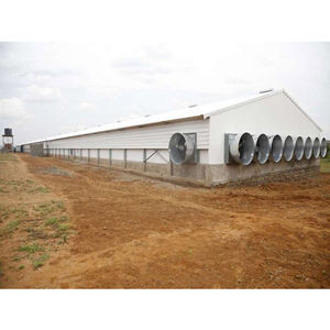 Structure en acier préfabriqués bâtiment de ferme de volaille hangar de poulet poulailler conception - Product Image 2
