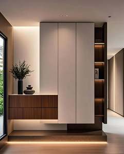 Large-capacity Solid Wood Custom-made Bucket <b>Shoe</b> <b>Rack</b> for Entry Into the Home, Chinese-style Foyer Corridor Multi-layer Storage - Product Image 2