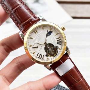 Montre de sport unisexe de luxe haut de gamme, originale et de haute qualité, en acier inoxydable, avec fond de boîtier en cristal saphir, mécanique, simple, motif dessin animé - Product Image 5