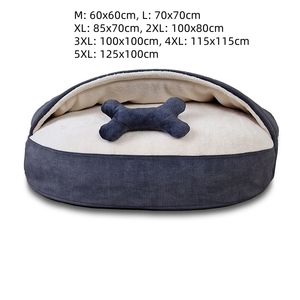 Camas para Perros Ultra Cómodas con Funda Lavable, Funda Extraíble de Algodón Abstracto Lavable, Accesorios para Camas de Mascotas para Interiores y Exteriores - Product Image 3