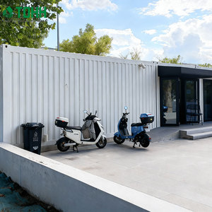 Maison conteneur préfabriquée modulaire à ossature acier économique, à déploiement rapide pour bureau d'urgence ou chambre - Product Image 3