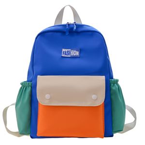 Mochila Escolar Coreana de Gran Capacidad, Nueva Moda, Diseño Moderno con Combinación de Colores en Contraste - Product Image 3