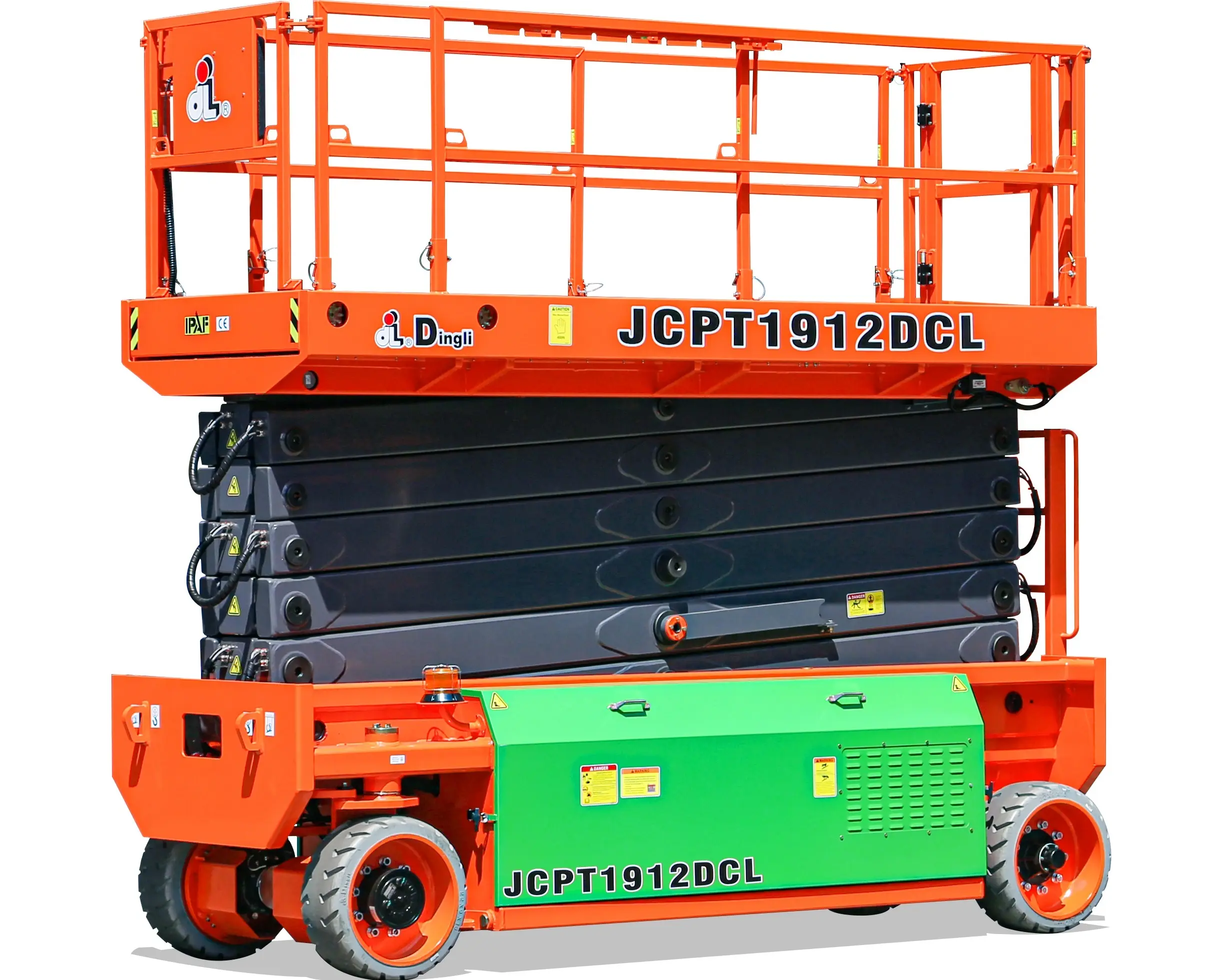 JCPT1912DC DINGLI Factory 19 Meters Small Articulating Boom Lift Platform Hot Sale scissor lift table