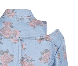 Asymmetric Design Jackets for Women <b>Enzyme</b> Blend Wash High Quality Jackets for Women - Product Image 6