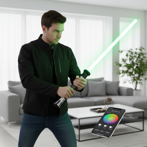 Sabre laser RGB de base LGT en gros, sabre lumineux rechargeable d'entrée de gamme pour commandes en gros - Product Image 1