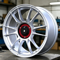 عجلات رياضية مصنوعة حسب الطلب من سبائك الألومنيوم المطروق مقاس 18-19 بوصة، PCD 5x112/120/114.3، تشمل البراغي، عرض 8J-12J، جديدة لتحديث/ترقية السيارات
