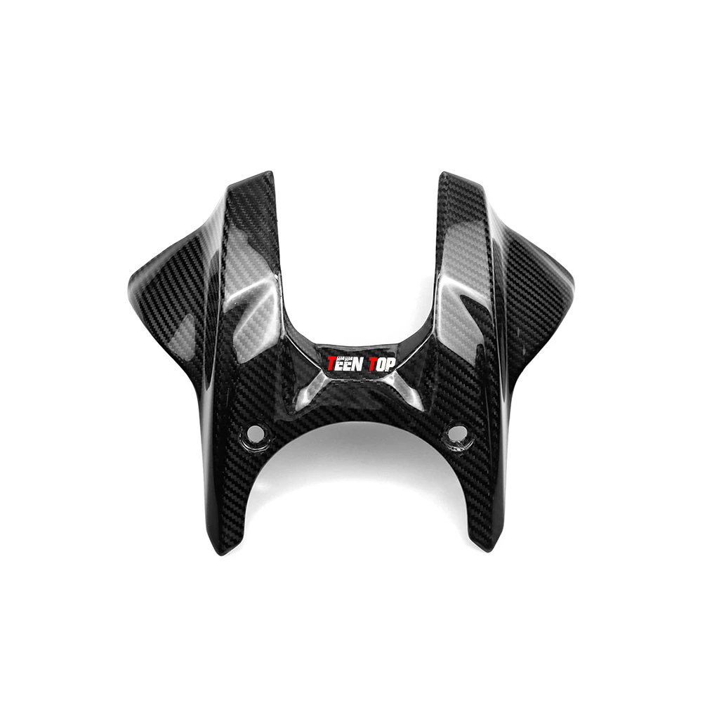 Аксессуары для мотоциклов Teentop, передняя Крышка Резервуара из углеродного волокна, защитная крышка резервуара для CB650R CBR650R 2019 + детали из углеродного волокна