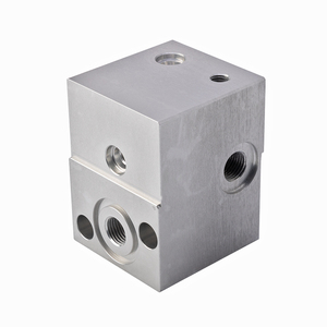 Резьбовой патрон, блок коллектора клапана, углеродистая сталь, черный Фосфатированный 420 бар, ISO 5781, гидравлические детали коллектора CNC - Product Image 5