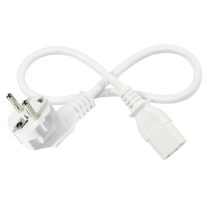250 Volt h05vvf 3x0.75mm Trắng VDE 220V Cee 77 <span class=keywords><strong>Schuko</strong></span> cắm điện để <span class=keywords><strong>C13</strong></span> kết thúc - Product Image 2