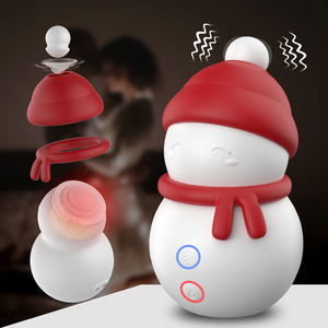 Vibratore Femminile S-Hande con Funzione Succhiante a Forma di Pupazzo di Neve, Miglior Regalo per Coppie - Product Image 1