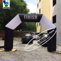 Porte gonflable extérieure d'arche d'entrée pour le début de course/ligne d'arrivée pour des événements