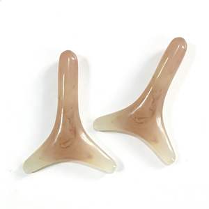 <b>For</b> Nose Bridge <b>Massage</b> Acupoint Scraping <b>for</b> Fatigue Relief Whitening Beauty Salon Health Y-Shaped Resin Meridian Relaxer - Product Image 6