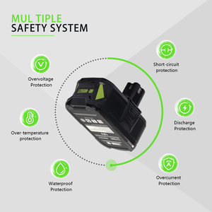 Batterie lithium-ion <span class=keywords><strong>18V</strong></span> 4Ah 5Ah 6Ah de remplacement pour les outils électriques sans fil <span class=keywords><strong>Ryobi</strong></span> ONE+ P108 P194, <span class=keywords><strong>pack</strong></span> de batteries rechargeables - Product Image 3