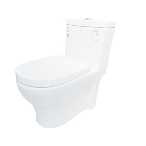 Inodoro de una pieza montado en el suelo con chorro de sifón de cerámica blanca de <span class=keywords><strong>Bolina</strong></span> W2031 - Product Image 6