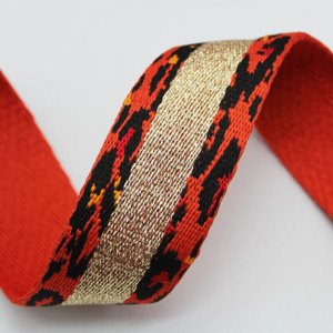 Catégorie Produit Tissu décoratif écologique 50mm 1.5mm Ruban <span class=keywords><strong>jacquard</strong></span> traditionnel épais pour l'artisanat et la sangle de cadeaux - Product Image 5