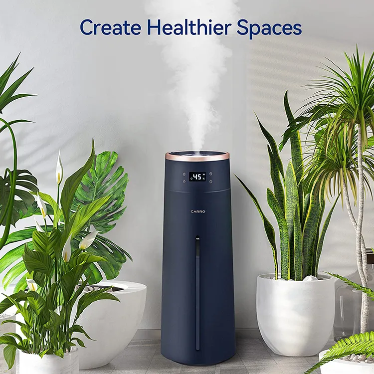 2024 Trending APP 8L Floor Standing Anion Vertical Cool Mist Humidificador Wifi Large capacity Home Ultrasonic Air Humidifiers